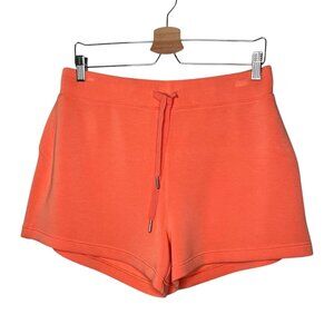 Spanx Womens Airessentials Orange Drawstring Comfort Shorts XL 50683r